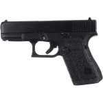 Talon Grips - Adhesive Grip for Glock 19, 23, 25, 32, 38, 44 - Made in The USA - Easy Installation, Durable, Superior Traction - (Gen 2 & Gen 5 No Backstrap, Rubber Black)
