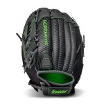 Franklin Sports Fastpitch Softball Glove - Fastpitch Pro - Adult and Youth Softball Mitt - Infield and Outfield - Left Handed Glove - Lime 13 Lefty (22441L)