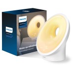 Philips SmartSleep Sleep and Wake-Up Light, Simulated Sunrise and Sunset, Multiple Lights and Sounds, RelaxBreathe to Sleep, AMZ Exclusive, HF3650/60