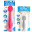 Bumco Baby Bum Brush + Mini Diaper Cream Spatula with Case - BPA-Free Butt Spatula Baby, Soft Diaper Spatula, Baby Diaper Cream Applicator, Mom-Invented Diaper Bag Essentials, Butt Spatula