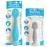 Bumco Baby Bum Brush + Mini Baby Diaper Cream Spatula with Case - BPA-Free Silicone Diaper Spatula with Suction Cup, Wipe-Clean, Mom-Invented Butt Paste Applicator (Blue & Gray)