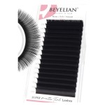 BEYELIAN Flat Eyelash Extension, Ellipse Lash Extensions 0.15 D Curl 13mm 16 Rows Matte Black Eyelash Extension Supplies Classic Lash Extensions Individual Eyelashes Salon Use