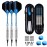 Darts Plastic Tip Set - 18g Soft Tip Darts - 16g Dart Barrels w/ 50 O-Rings + 6 ShaftsBlue Aluminum & White Plastic Rods + Extra 50 Replacement Soft Tips Accessories for Electronic Dart Board