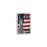 Zippo Statue of Liberty Flag Petrol Lighter - Brass, Stainless Steel 1 x 6 x 6 cm