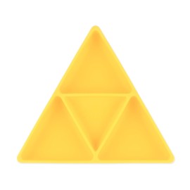 Bumkins Toddler and Baby Suction Plate, Silicone Grip Dish, Babies and Kids, Baby Led Weaning, Children Feeding Supplies, Non Skid Sticky Bottom, Platinum Silicone, Ages 6 Months Up, Nintendo Zelda