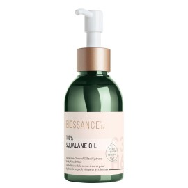 BIOSSANCE 100% Squalane Oil - Sustainable, Vegan Face Oil & Body Oil - Hydrating, Fast-Absorbing Moisturizer - Ideal for Oily Skin, Face, Hair - Organic Sugarcane-Derived Squalane, 3.3 ounces