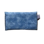 SacksyThyme Microwave Heating Pad for Cramps, Back, Neck, Shoulders, Leg Pain - Reusable Heat Pack, Hot Moist Microwavable Therapy Pack - Unscented Flaxseed Hot Compress Made in USA (Size: 12 x 7)