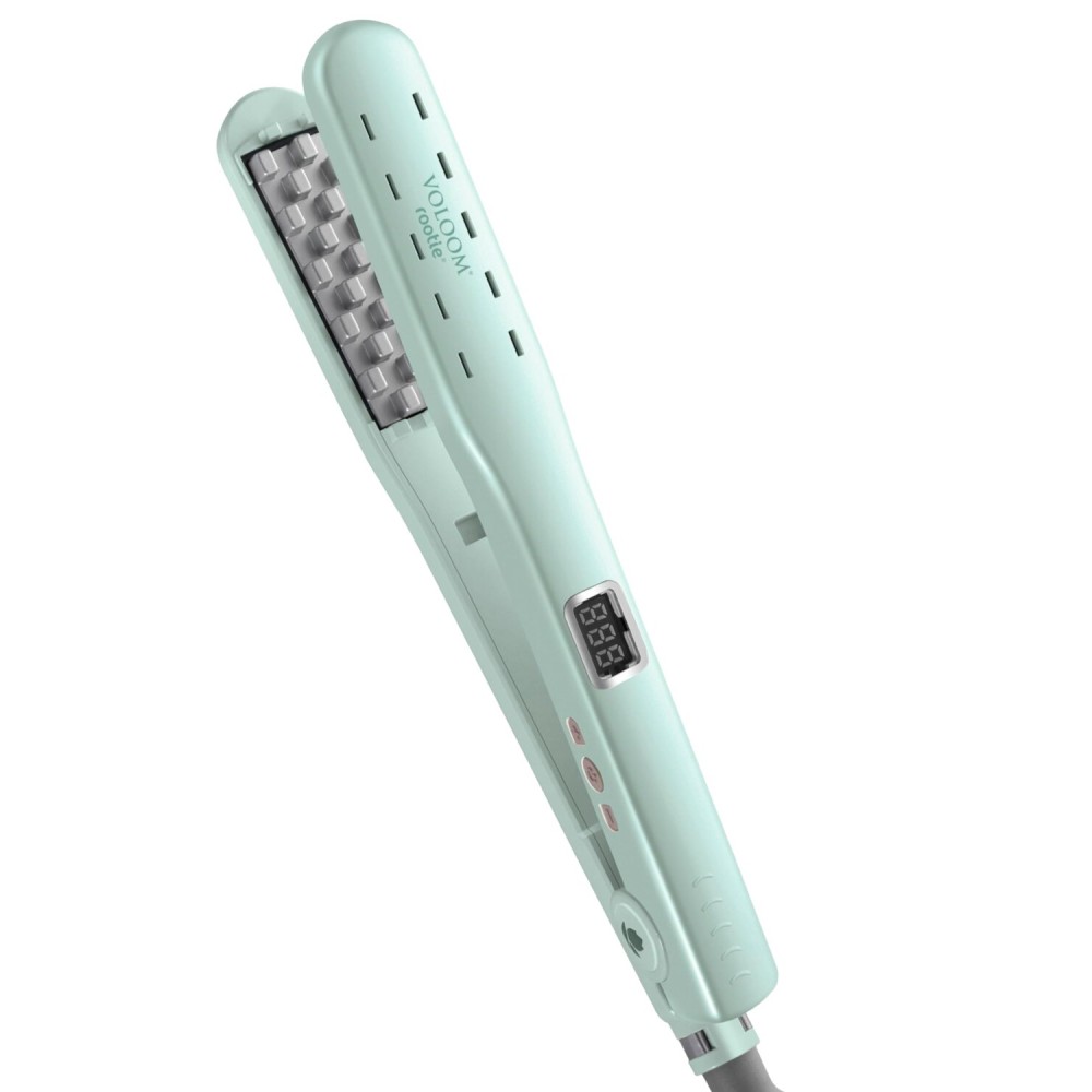 Voloom Rootie 3/4 Inch Professional Volumizing Ceramic Hair Iron | Lasting Hair Volume | for Short Or Thin Hair | Adjustable Temp | Auto Shut-Off