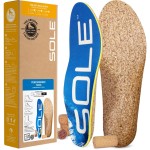 SOLE Performance Thick Insoles - Custom Moldable Orthotic Support for Any Arch Type, Plantar Fasciitis Relief - Mens Size 13/Womens Size 15, 1 Pair