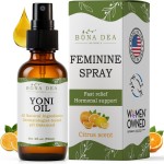 Feminine Spray for Women - All Natural Yoni Oil Deodorant & Moisturizer, Organic Essential Oils, Chemical-Free, Sensitive Vaginal Care | 2 oz Spray