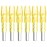 XHYCKJ 6PCS S Led Lighted Nocks for Arrows with .244 Inside Diameter,Screwdriver Included