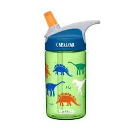 CamelBak Eddy Kids Big Bite Valve Straw Water Bottle Dinorama, 12oz
