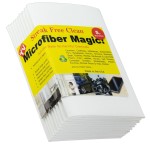 AERAI GROUP Microfiber Magic Streak Free Cleaning Cloth 10 Pack Clean Any Surface with Just Water Eco Friendly Perfect for Window, Mirror, Glass, Kitchen, Counters, Appliances, Car, Cycle, TV Screen