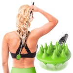 Cactus Scratcher Extendable Telescopic Back Scratcher - Extends 25 Long Double Sided Retractable Scratching Tool for Hand, Neck, Head, and Body - Universal Gift for Family, Pets, and Friends, Green