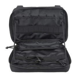 WYNEX Tactical Admin Molle Pouch, Medical EDC EMT Utility Bag Shell Design Attachment Pouches 1000D Nylon Hiking Belt Bags