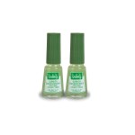 Valmy 2in1 Garlic & Lemon Nail Hardener & Whitener Base Coat - Nail Strengthener & Growth Treatment - Whitens Yellow Nails - Endurecedor de Uas, 0.47 Fl Oz (Pack of 2)