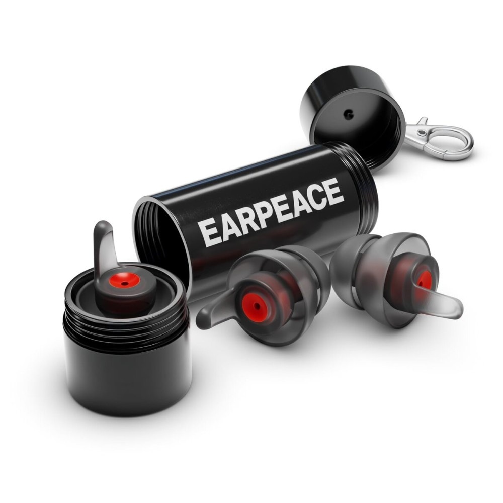 EARPEACE Moto - Reusable Motorcycle EarPlugs - Motorcycle Ear Plugs Wind Noise Protection - Comfortable Ear Plugs for Riding with High Fidelity Filter Noise Canceling Up to 26dB
