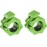 1 Inch Barbell Clamps Clip Quick Release Locking Barbells Pro Workout Professional Weight Collar Clips Lock 1\'\' Diameter Standard Bar (Green)