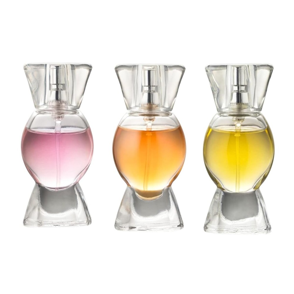 SCENTED THINGS Candy Girls Perfume Gift Set - Fruity Body Spray Childrens Perfumes for Tween & Teen Girls, 3 Candy-Shaped Bottles, Gift-Ready Fashion Collection for Kids & Teens