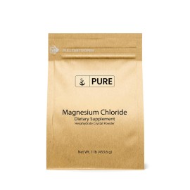 Pure Original Ingredients Magnesium Chloride (1 lb), Eco-Friendly Packaging, Crystal Powder, Magnesium Supplement