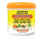 Jamaican Mango & Lime Love Your Locs Cool Scalp Gel - Strong Hold Gel for Braids, Locs & Twists - Cooling, Hydrating Formula for Scalp Relief, Shine & Flake-Free Finish 16 oz