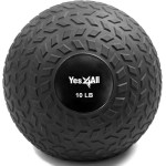 Yes4All Slam Balls, 10-40lb Medicine Ball Weight, Durable PVC Sand Filled Workout Dynamic Medicine Ball for Core Strengthen