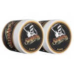 Suavecito Pomade Firme Hold 4 oz, 2 Pack - Strong Hold Hair Pomade For Men - Medium Shine Water Based Flake Free Hair Gel - Easy To Wash Out - All Day Hold For All Hair Styles