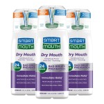 SmartMouth Activated Dry Mouth Mouthwash, Dry Mouth and Bad Breath Relief, Mint, 16 fl oz, 3 Pack