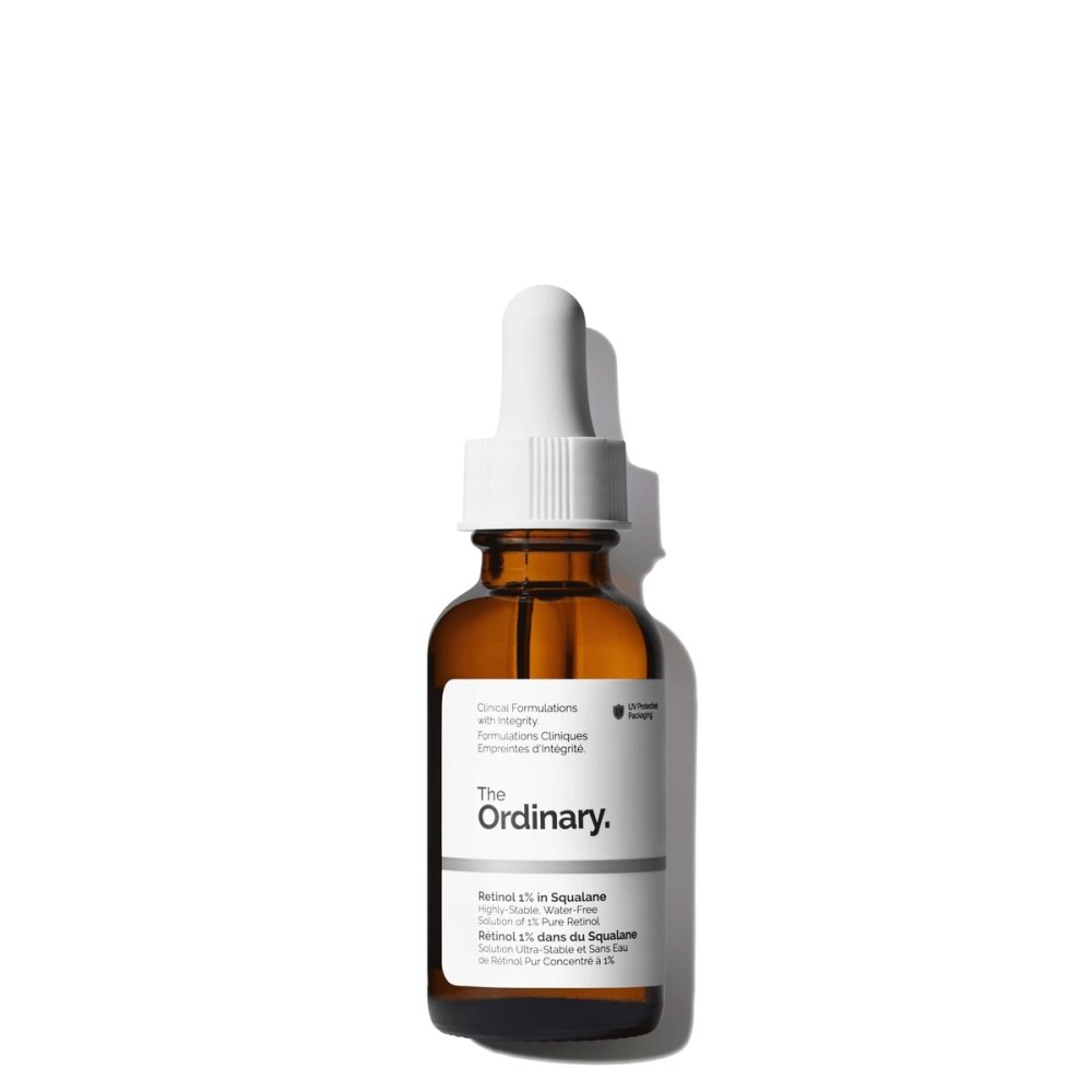 The Ordinary Retinol 1% in Squalane, High-Strength Retinol Serum for Anti-Aging and Skin Smoothing, 1 Fl Oz