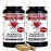 Kroeger Herb Products, Wormwood Herb, Black Walnut, Clove, Quassia, Worm Wood Detox Cleanse - Wormwood Capsules, Non-GMO, Gluten Free, No Preservatives or Fillers - 200 Capsules, Made in USA