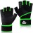 HTZPLOO Workout Gloves Gym Gloves Weight Lifting Gloves for Men with Full Palm Pad,Strong Wrist Wraps Support,Enhanced Grip,for Fitness,Training,Weightlifting,Exercise (Green,Medium)