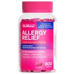 ValuMeds Allergy Medicine Antihistamine, Diphenhydramine HCl 25 mg | Children and Adults | Relieve Itchy Eyes, Runny Nose, Sneezing (25 mg, 600)