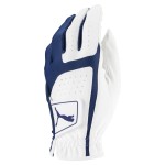 PUMA Golf Men\'s Flexlite Golf Glove (Bright White-Monaco Blue, Medium, Left Hand)