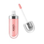 Kiko Milano 3D Hydra Lip Gloss - High Shine, Hydrating, Plumping, Non-Sticky, Moisturizing Lip Makeup - 04 Pearly Peach Rose - 6.5ml