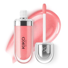 Kiko Milano 3D Hydra Lip Gloss - High Shine, Hydrating, Plumping, Non-Sticky, Moisturizing Lip Makeup - 07 Pink Magnolia - 6.5ml