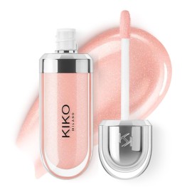 Kiko Milano 3D Hydra Lip Gloss - High Shine, Hydrating, Plumping, Non-Sticky, Moisturizing Lip Makeup - 06 Candy Rose - 6.5ml