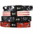 Hair Ties For Men | World-Famous Hair Ties For Guys | No-Break, No-Rip, No-Crease Bracelet Hair Bands | 4 Pcs Soft Elastic | 100 lb Strength (The Jolly Roger)