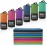 BOGI Microfiber Travel Sports Towel-Quick Dry, Soft Lightweight, Absorbent, Compact Towel for Camping Gym Beach Bath Yoga Swimming Backpacking (M:40\'\'x20\'\'-Purple)