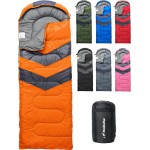 MalloMe Sleeping Bags for Adults Cold Weather & Warm - Backpacking Camping Sleeping Bag for Kids 10-12, Girls, Boys - Lightweight Compact Camping Essentials Gear Accessories Hiking Sleep Must Haves