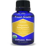 Organic, Bergamot Essential Oil, Food Grade, for Tea - 100% Pure, Bergamot Oil, by Zongle Therapeutics, 1 OZ