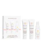 INNERSENSE Organic Beauty - Color Travel Hair Trio | Non-Toxic, Cruelty-Free, Clean Haircare (Awakening Hairbath, Radiance Conditioner, Sweet Spirit Leave-In Conditioner) PACKAGING MAY VARY