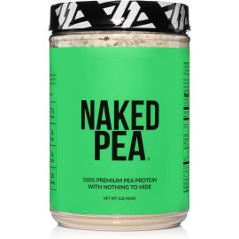 Naked Pea - Pea Protein Isolate - Plant Based, Vegetarian & Vegan Protein. Easy to Digest, Non-GMO, No Lactose, No Soy and Gluten Free - 15 Servings