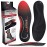 Physix Gear Orthotic Insoles for Men & Women - Arch Support Orthotics Insole, Orthopedic Insoles, Inserts for Men & Women, Foot Insoles for Plantar Fasciitis Comfort, Shoe Insert, Feet, Red/Black, L