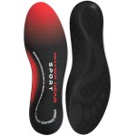 Physix Gear Orthotic Insoles for Men & Women - Arch Support Orthotics Insole, Orthopedic Insoles, Inserts for Men & Women, Foot Insoles for Plantar Fasciitis Comfort, Shoe Insert, Feet, Red/Black, M