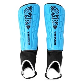 VIZARI Malaga Soccer Shinguard | Durable Soccer Shin Guard with Tough Protection & Elastic Straps | Breathable, Moisture-Wicking Youth Soccer GearProduct