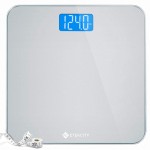 Etekcity Scale for Body Weight, Digital Bathroom Weighing Machine for People, Large and Easy-to-Read Backlight Display, Accurate with High Precision Measurements, Durable Tempered Glass, 400 lbs