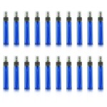 ZbFwmx 20 Pack Set 10ML Protable Refill Bulk Atomizer Spray Travel Perfume Bottle Hydrating Empty Bottle (Blue)