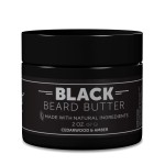Detroit Grooming Co. Beard Butter for Men | Softens, Thickens & Hydrates with Safflower Oil & Shea Butter | Black Scent, 2oz