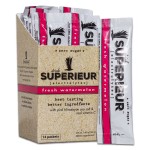 Superieur Electrolyte Powder Packets - Vegan Electrolyte Hydration Powder w/Sea Minerals - Keto Friendly, Non-GMO, Zero Sugar Electrolyte Supplement - Healthy Sports Drink - Watermelon (14 Packets)
