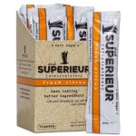 Superieur Electrolyte Powder Packets - Vegan Electrolyte Hydration Powder w/Sea Minerals - Keto Friendly, Non-GMO, Zero Sugar Electrolyte Supplement - Healthy Sports Drink - Citrus (14 Packets)